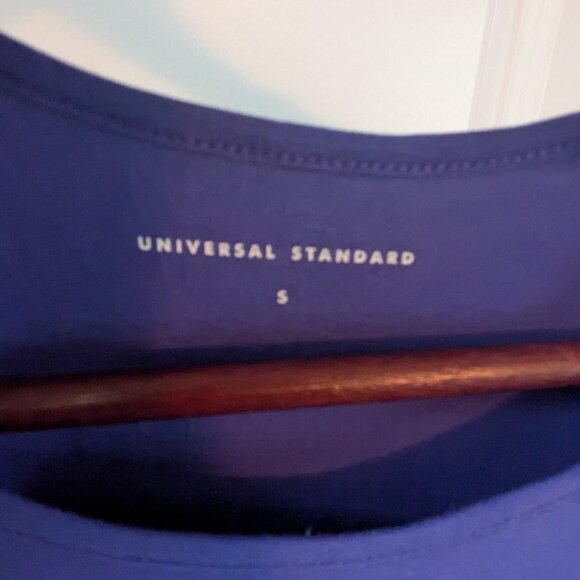 Universal Standard Iconic Geneva Crew Neck Dress - Size S (14/16) in Lapis - Picture 3 of 4